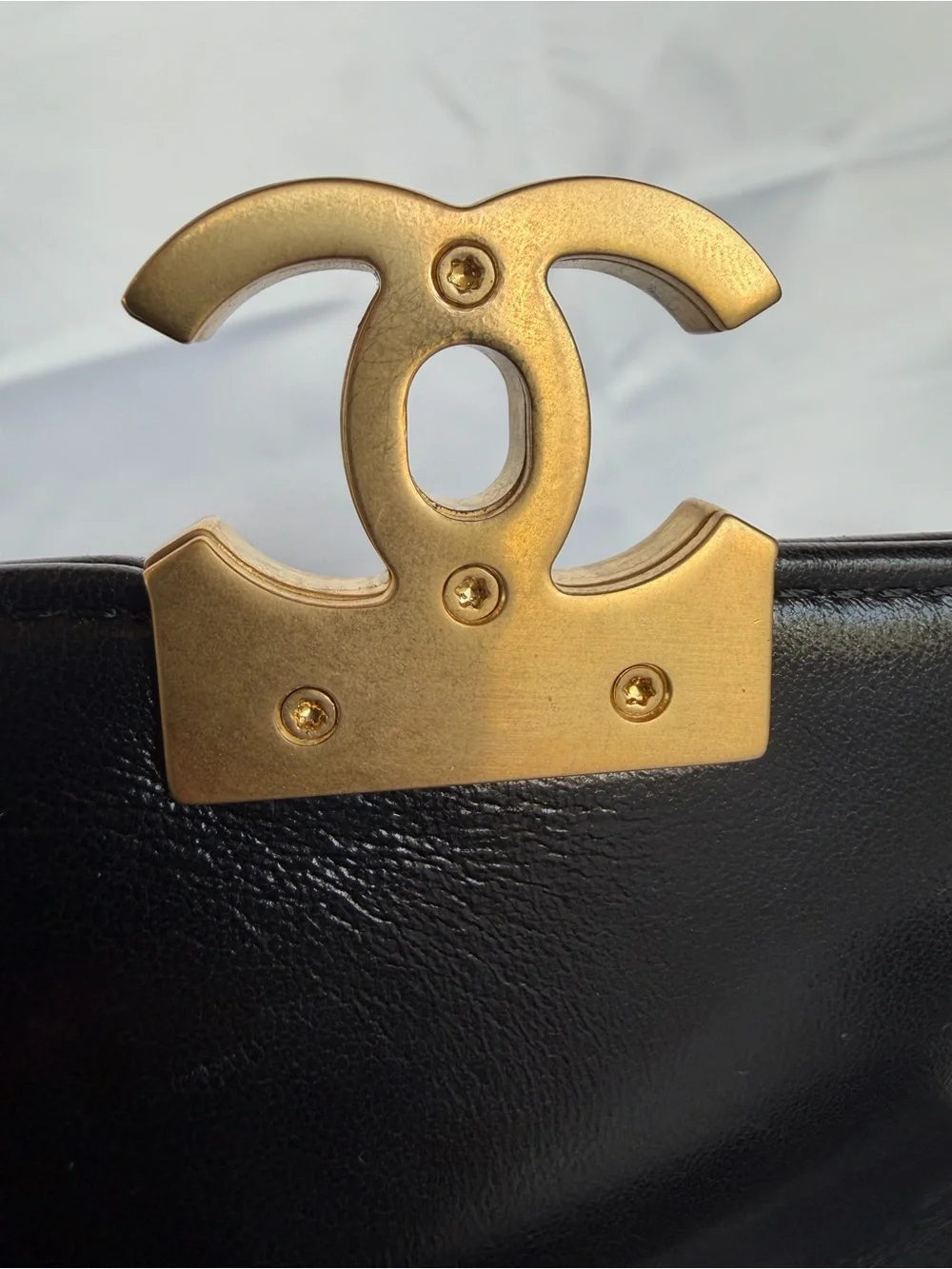 CHANEL 24A Black Lambskin Mini Flap Chanel CC Turnlock Full Set Microchipped - Picture 12 of 16
